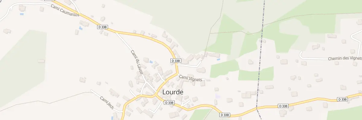Plan du 22A Le Village à Lourde