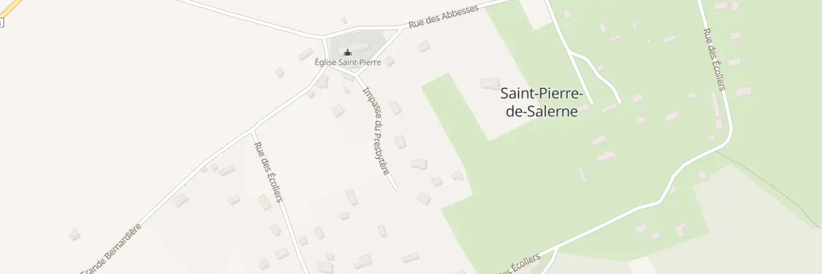 Plan du 101F L’Eglise à Saint-Pierre-de-Salerne