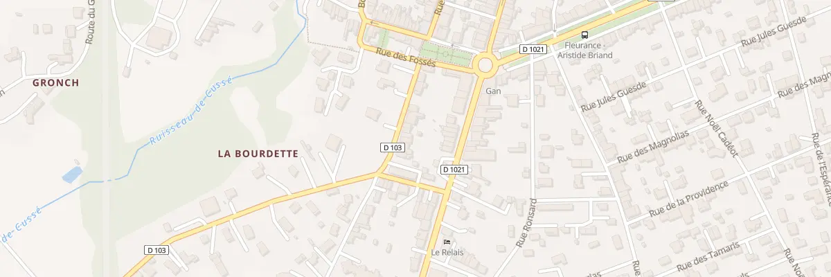 Plan du 16 Rue de la République à Fleurance
