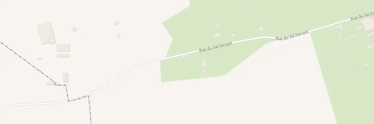 Plan du 8 Rue du Val Ferrant à Bois-Anzeray