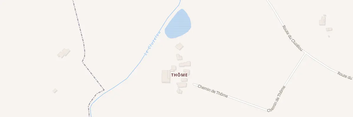 Plan du 468 Che de Thôme à Saint-Eutrope-de-Born