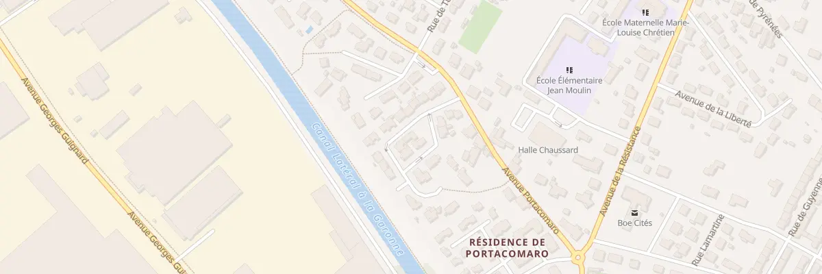Plan du 5 Rue des Pommettes à Boé