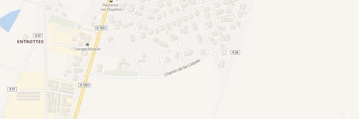 Plan du 9002 A Las Laques à Marsolan