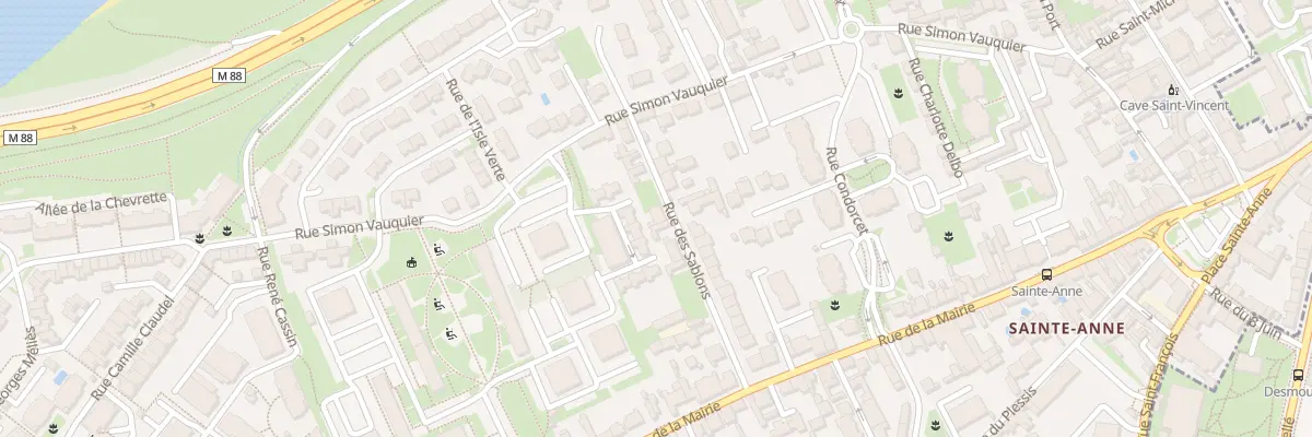 Plan du 12B Rue des Sablons à La Riche