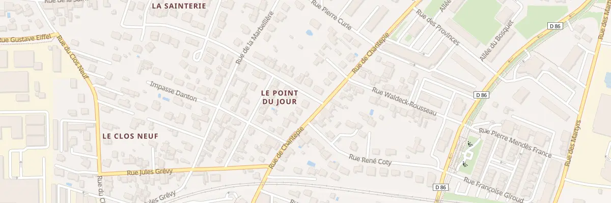 Plan du 19 Rue de Chantepie à Joué-lès-Tours