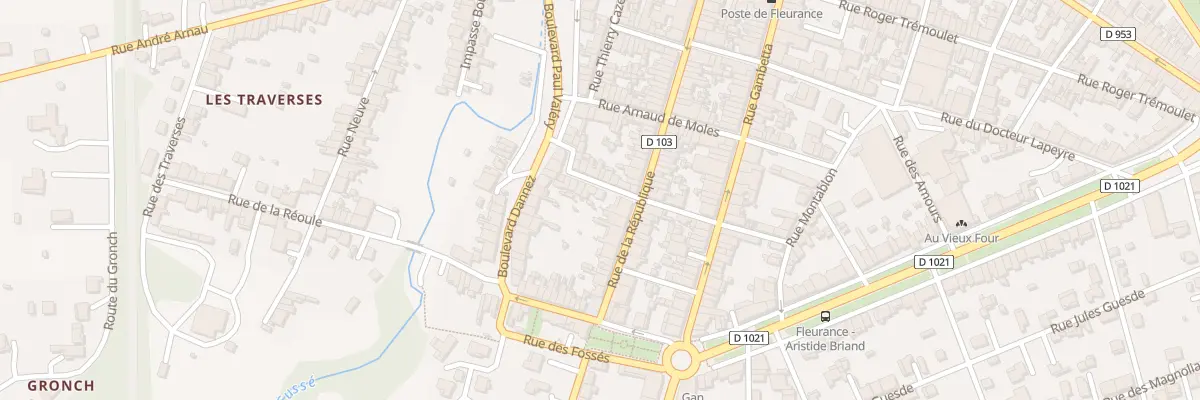 Plan du 5B Rue de la Oume à Fleurance
