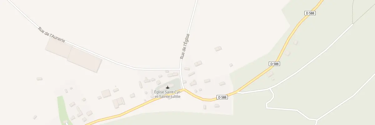Plan du 28 Rue de l’Eglise à Saint-Cyr-de-Salerne