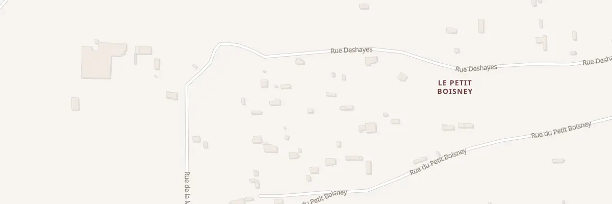 Plan du 1B Rue Deshayes à Boisney