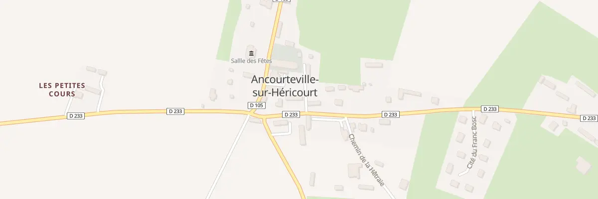 Plan du 17 Che de l’Ecole à Ancourteville-sur-Héricourt
