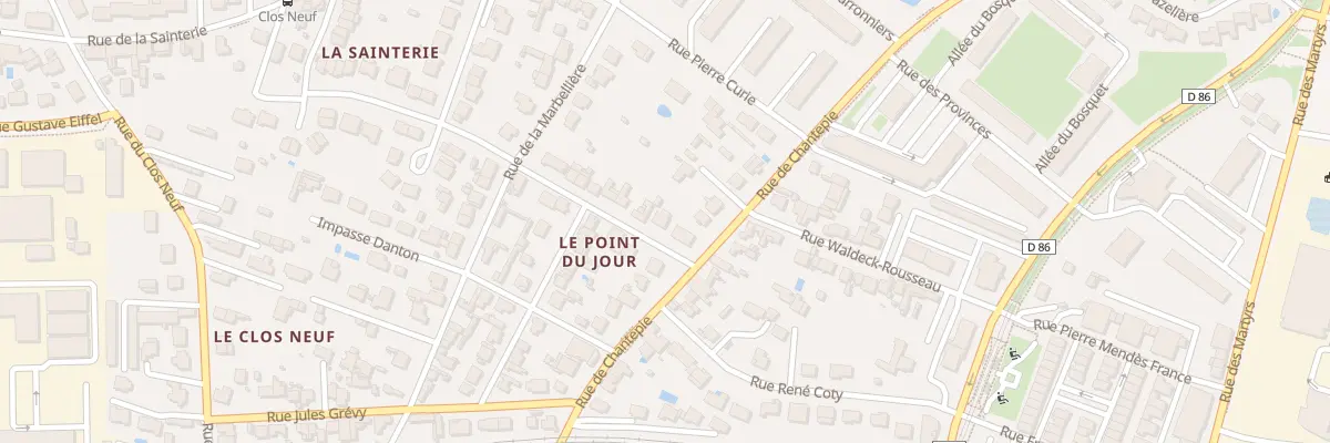 Plan du 3 Rue de Leyritz à Joué-lès-Tours