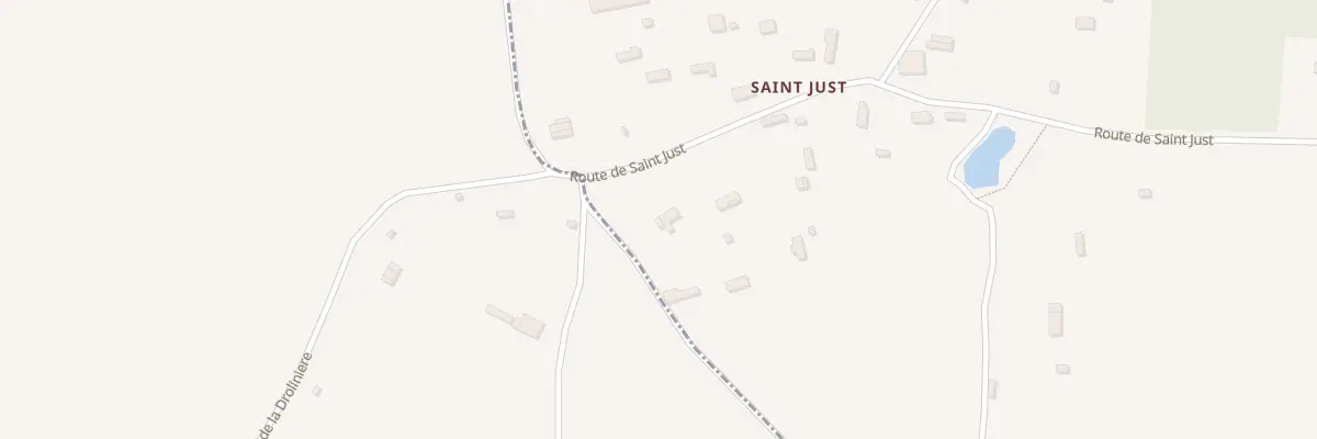 Plan du 22 Rte de Saint Just à Bois-Normand-près-Lyre