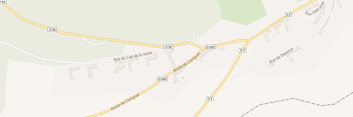 Plan du 33 Cap de la Vielle à Sarremezan