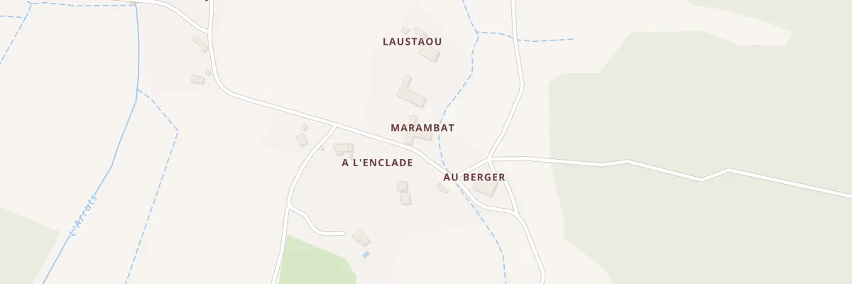 Plan du 5046 Marambat à Moncorneil-Grazan