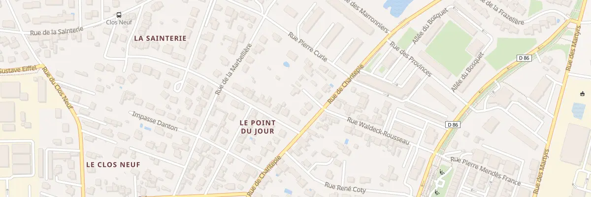 Plan du 11B Rue de Chantepie à Joué-lès-Tours