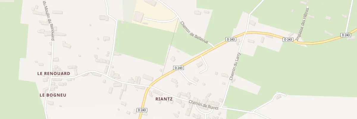 Plan du 444A Bogneu à Tourouvre au Perche