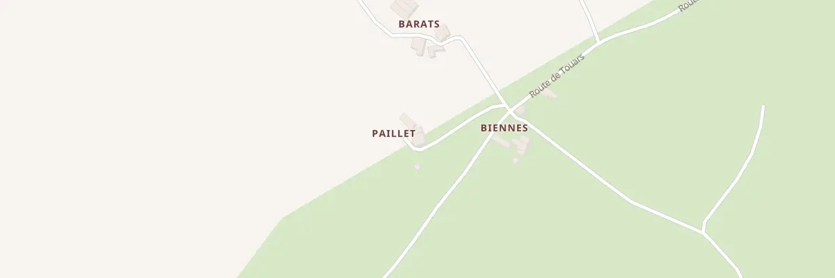 Plan du 1684 Rte de Touars à Sembas