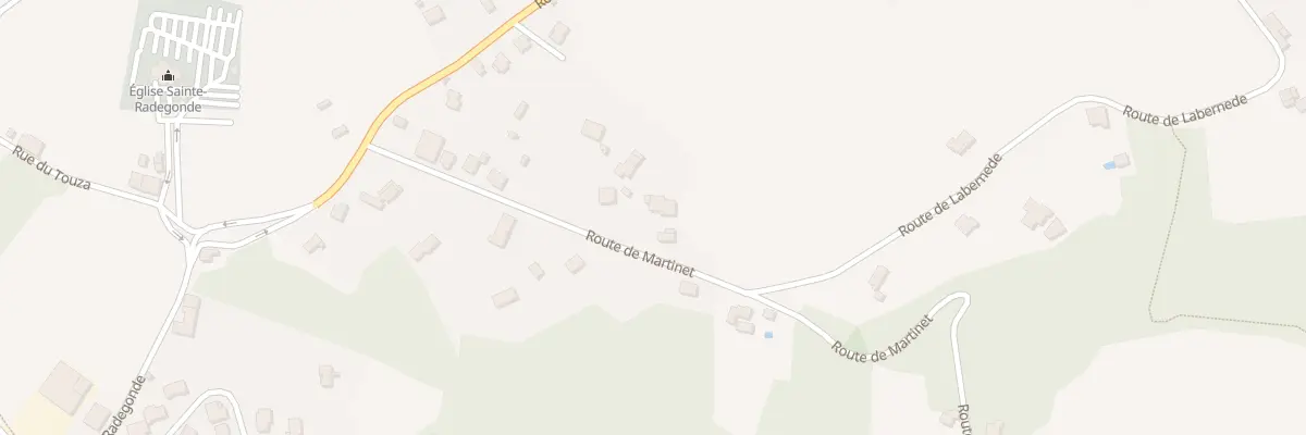 Plan du 201 Route de Martinet à Bon-Encontre