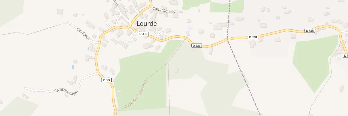 Plan du 85 Pramian à Lourde