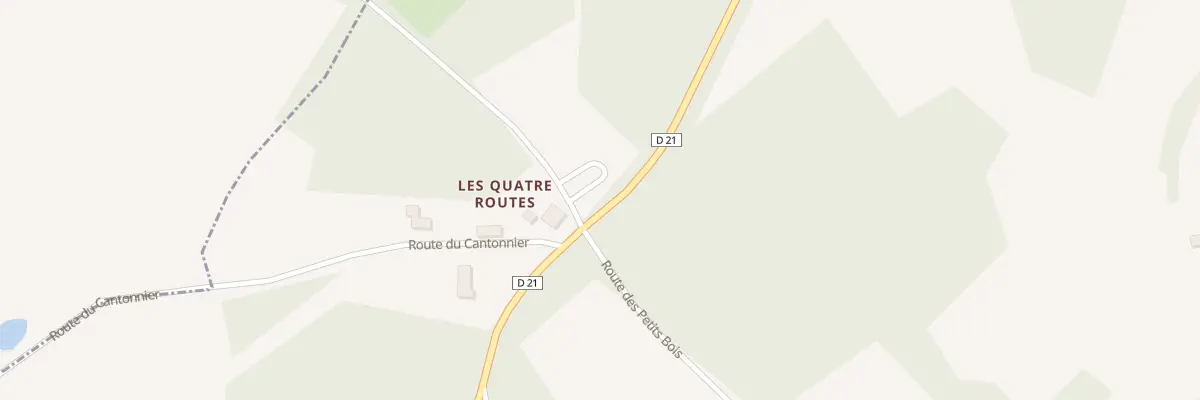 Plan du 79 Quatre Routes à Fouleix