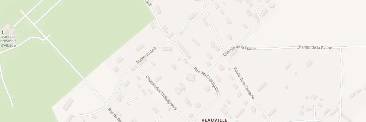 Plan du 166 Rue des Châtaigniers à Saint-Riquier-ès-Plains