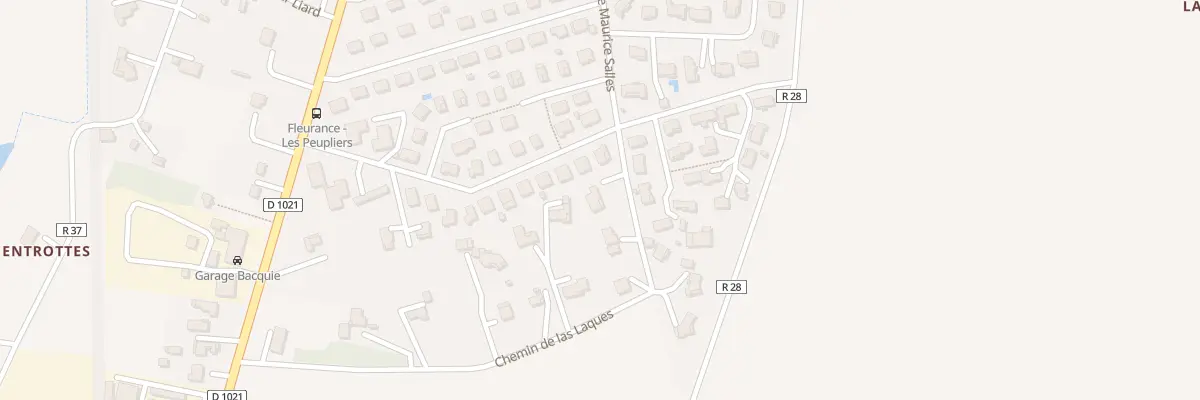 Plan du 13 Rue Maurice Salles à Fleurance