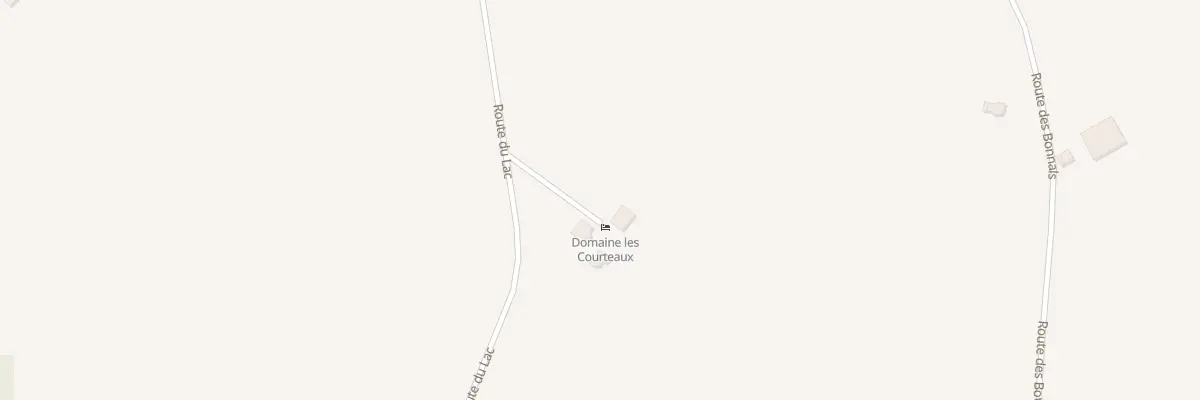 Plan du 89 Les Courtaux à Beaugas
