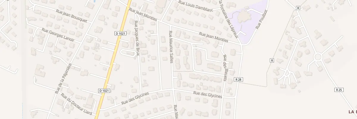 Plan du 8 Rue Maurice Salles à Fleurance