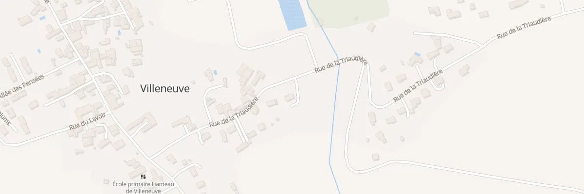 Plan du 18 Rue de la Triaudière à Chauvigny