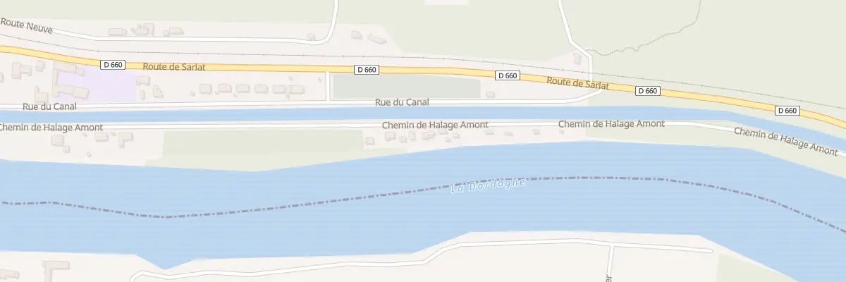 Plan du 33 Che de Halage Amont à Saint-Capraise-de-Lalinde