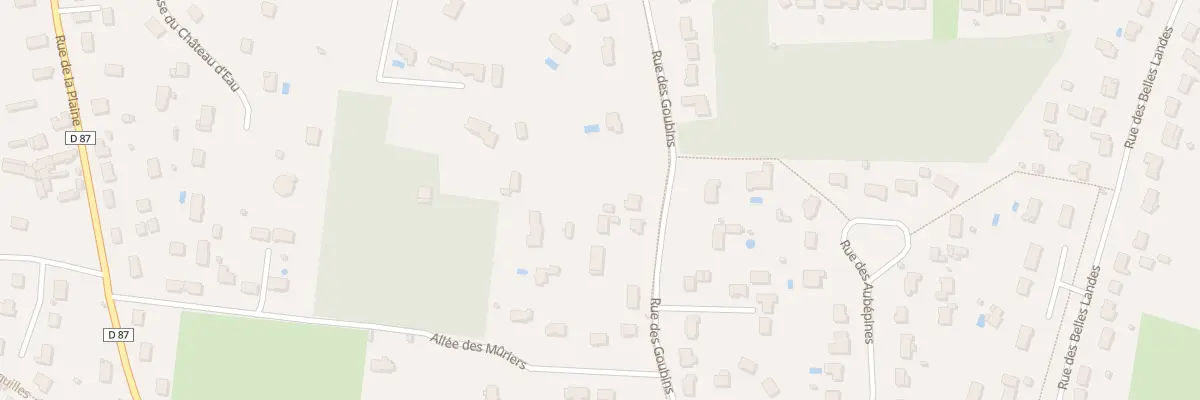 Plan du 24 Rue des Goubins à Monts