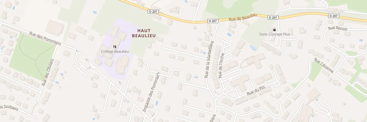 Plan du 4 Imp du Franc Rosier à Joué-lès-Tours