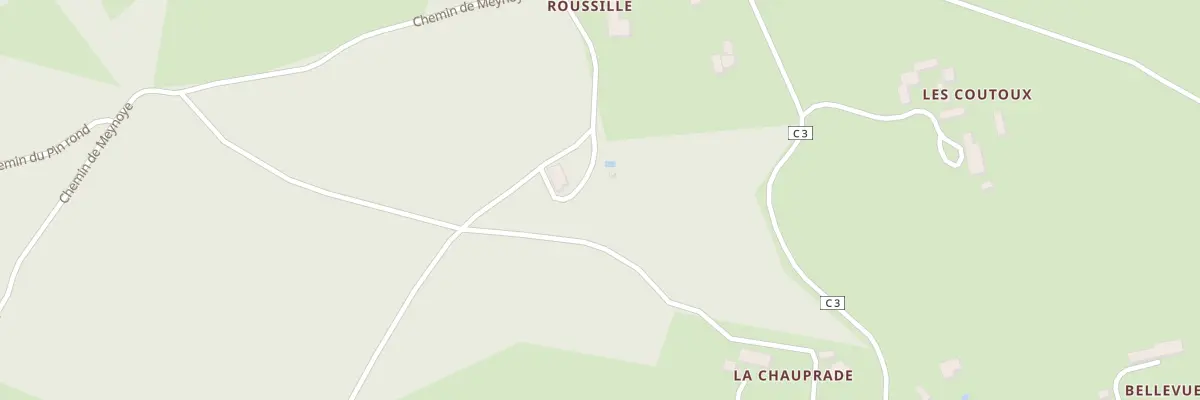 Plan du 46C Roussille à Cause-de-Clérans