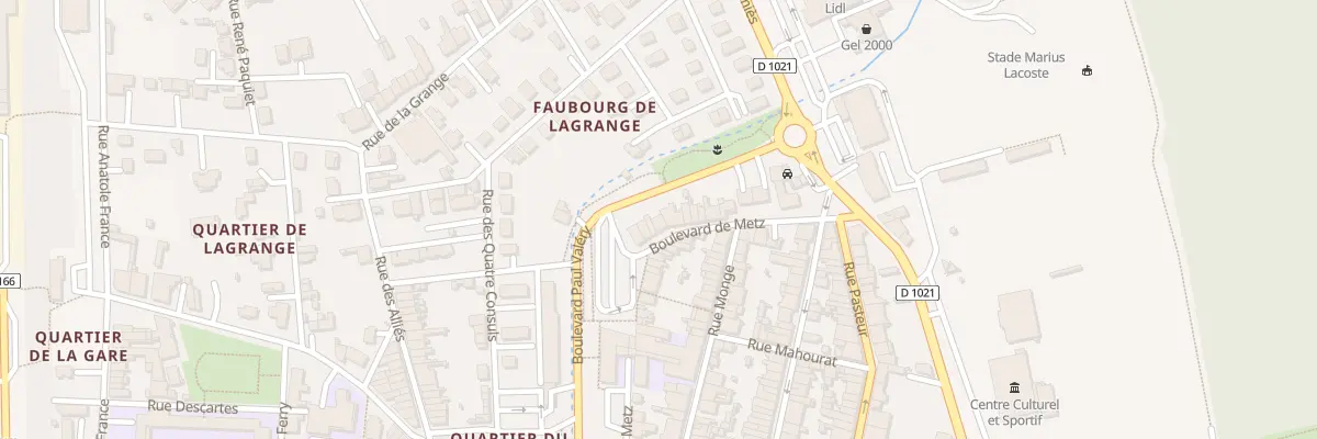 Plan du 20 Bd de Metz à Fleurance