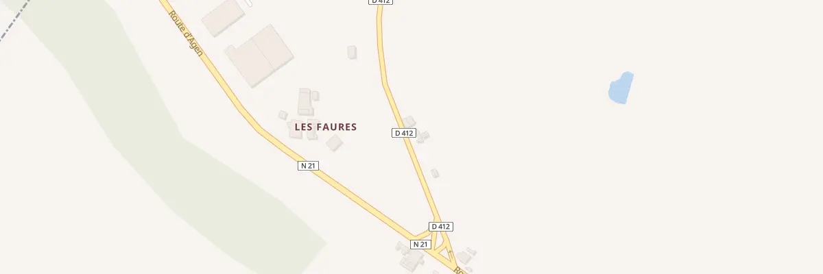Plan du 124 Rte de Beauregard à Castelnaud-de-Gratecambe