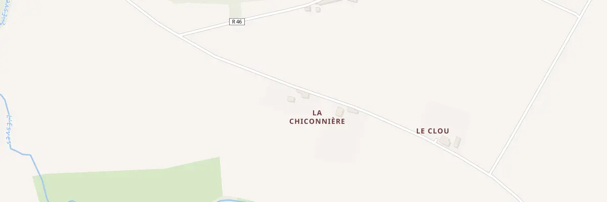 Plan du 89 La Chiconnière à Marcé-sur-Esves