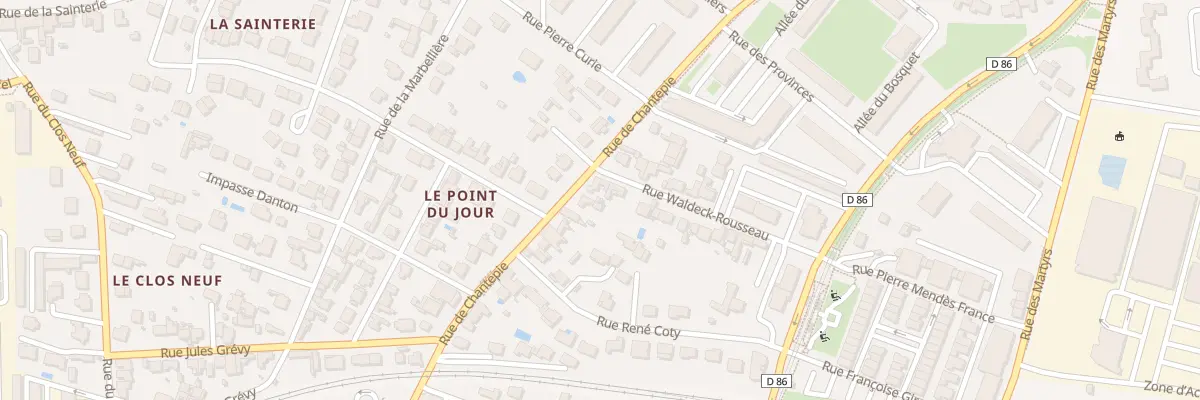 Plan du 26 Rue de Chantepie à Joué-lès-Tours