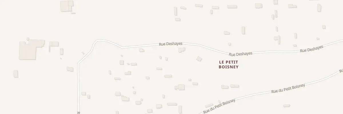 Plan du 7 Rue Deshayes à Boisney