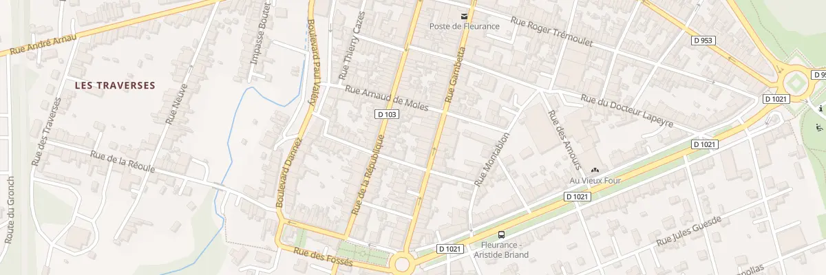Plan du 35 Rue Gambetta à Fleurance