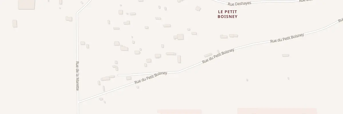 Plan du 8 Rue du Petit Boisney à Boisney