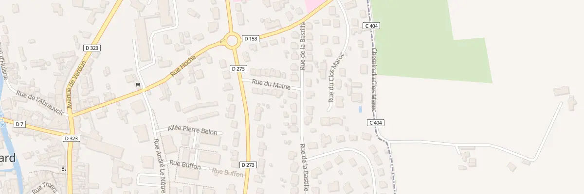 Plan du 14 Rue du Maine à La Ferté-Bernard