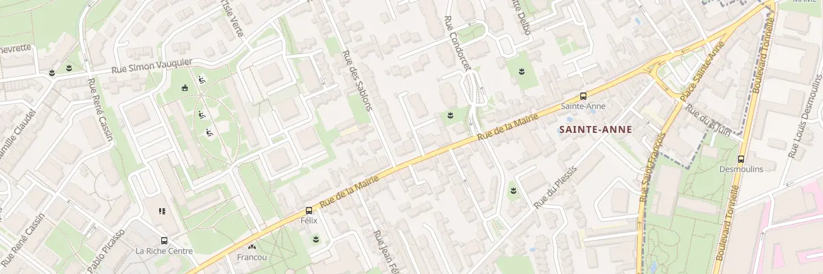 Plan du 49B Rue de la Mairie à La Riche