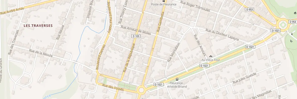 Plan du 31 Rue Gambetta à Fleurance
