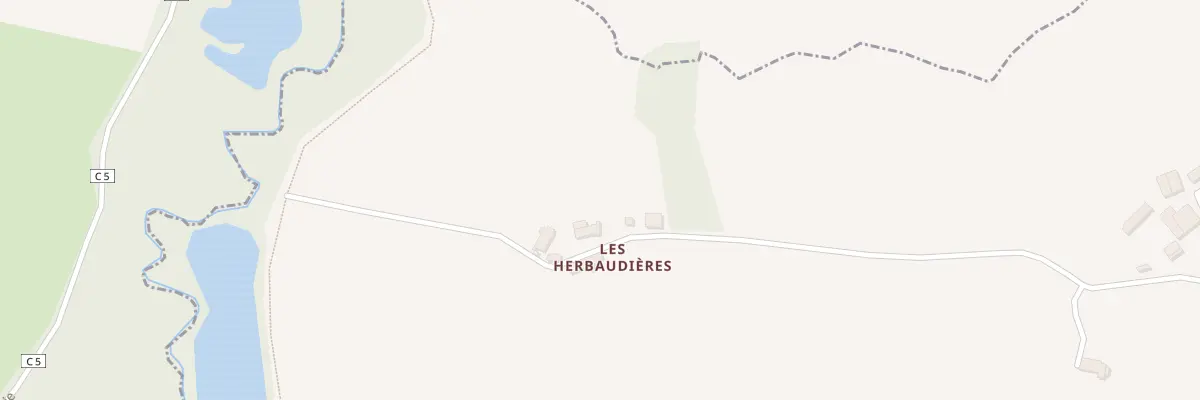 Plan du 5055 Les Herbaudieres à Cogners
