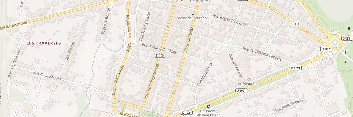 Plan du 37 Rue Gambetta à Fleurance