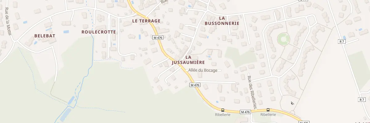 Plan du 2 Rue de la Buhardière à Mettray