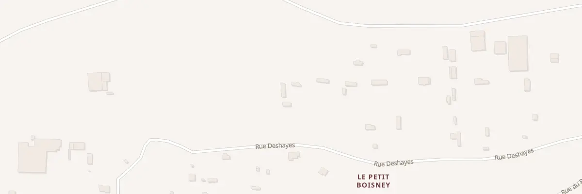 Plan du 6 Rue Deshayes à Boisney