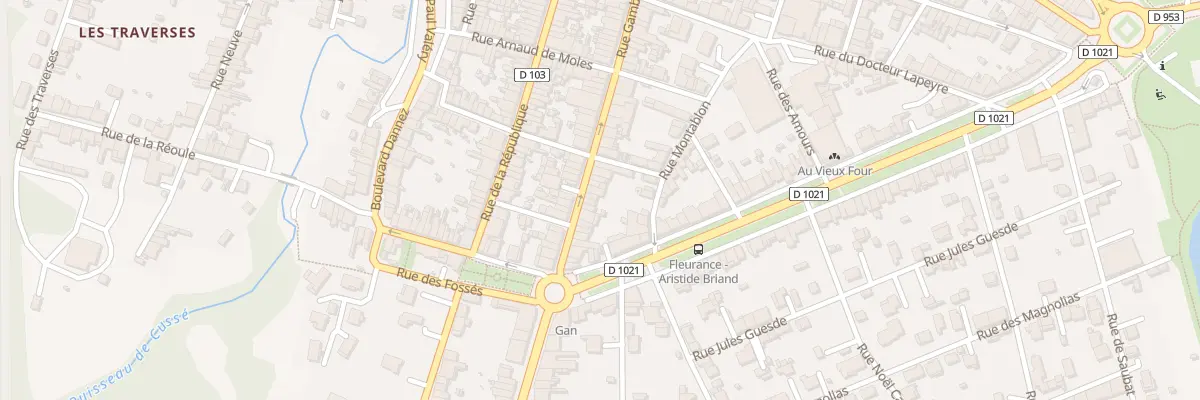 Plan du 18 Rue Gambetta à Fleurance
