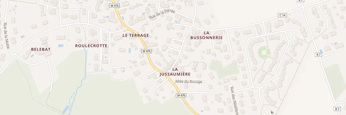 Plan du 7 Rue de la Buhardière à Mettray