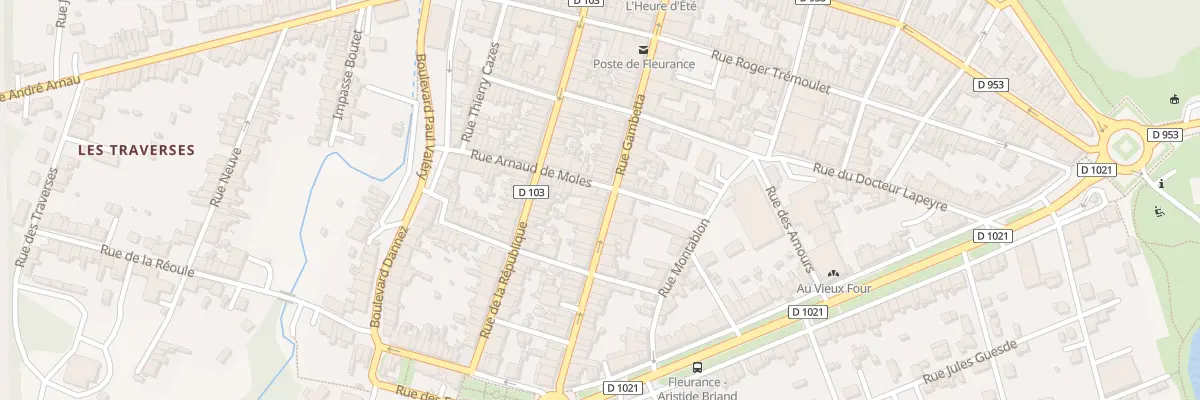 Plan du 41 Rue Gambetta à Fleurance