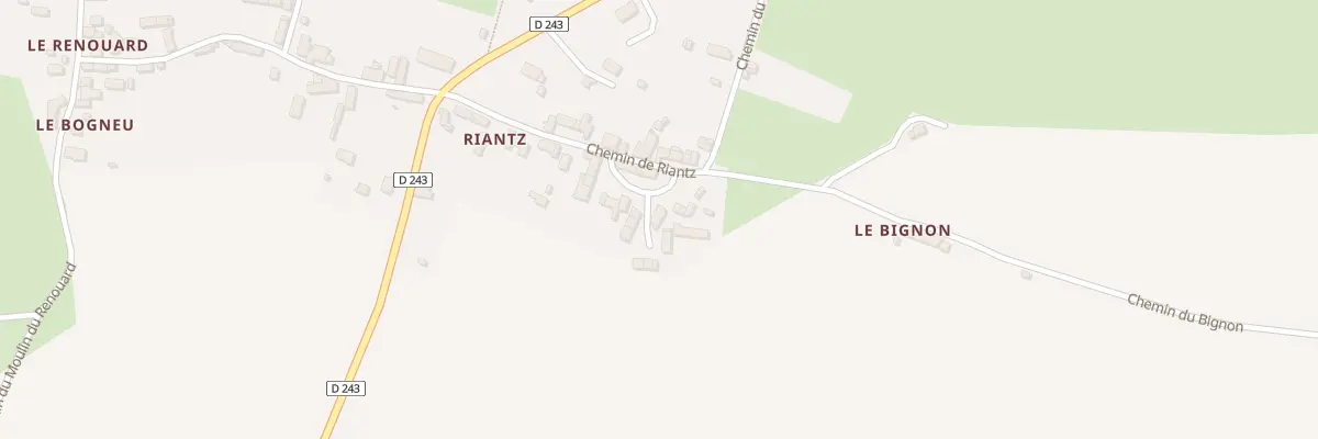 Plan du 12 Cour du Marquis à Tourouvre au Perche